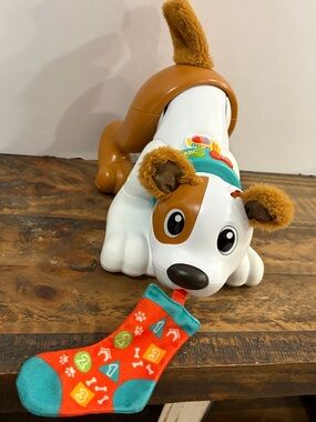 Fisher-Price 123 Crawl With Me Puppy Electronic Learning Toy